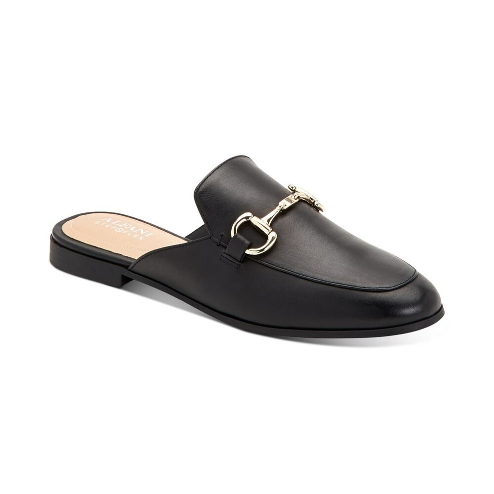 Alfani Women's Step N' Flex Garlend Mule Flats, Black Size 9M